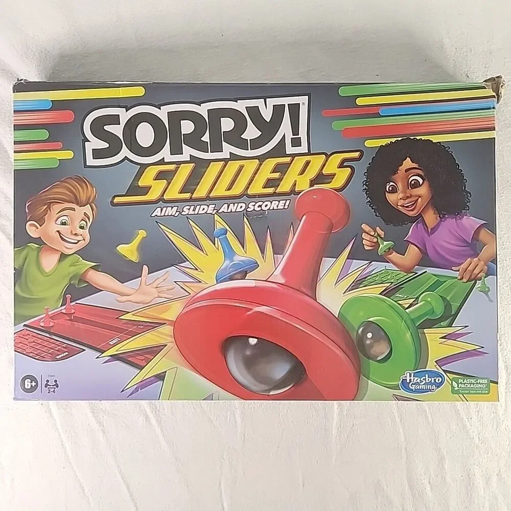 Game Sorry! Sliders Board By Parker Brothers Fun Family Game Complete Good Shape